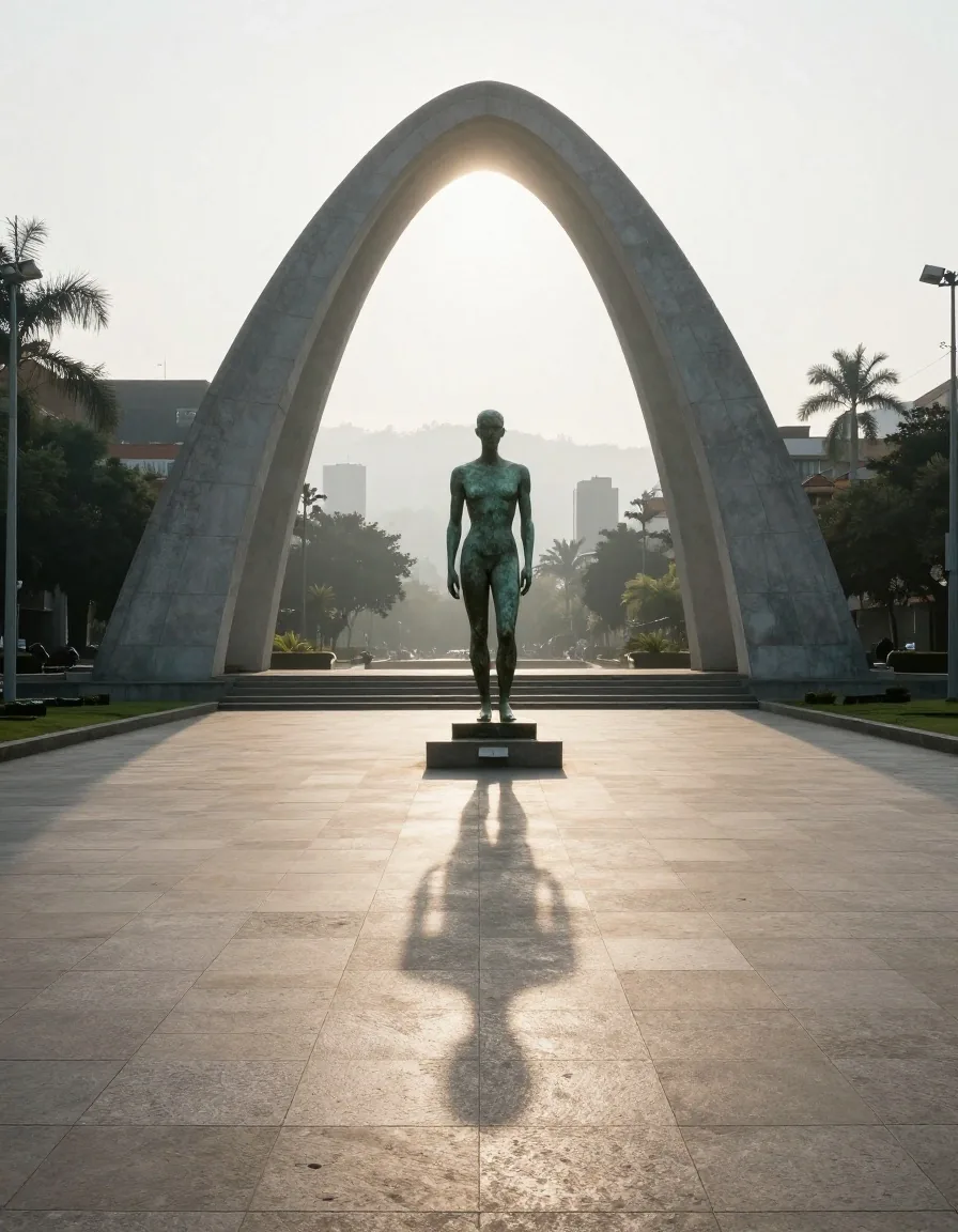 Esculturas de la Plaza Botero en el centro de Medellín