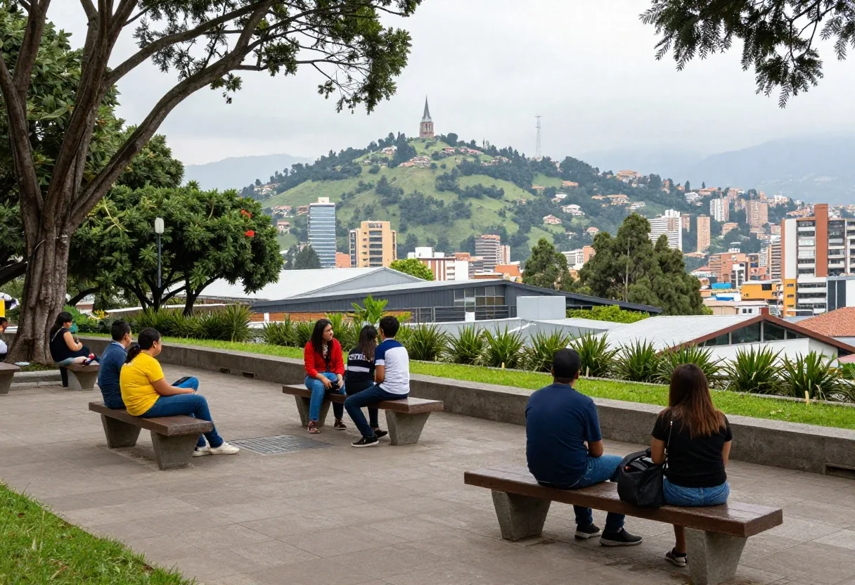 Vista hacia el cerro El Volador